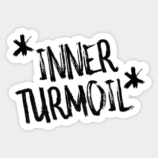 Inner Turmoil Sticker